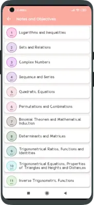 Errorless Mathematics android App screenshot 6